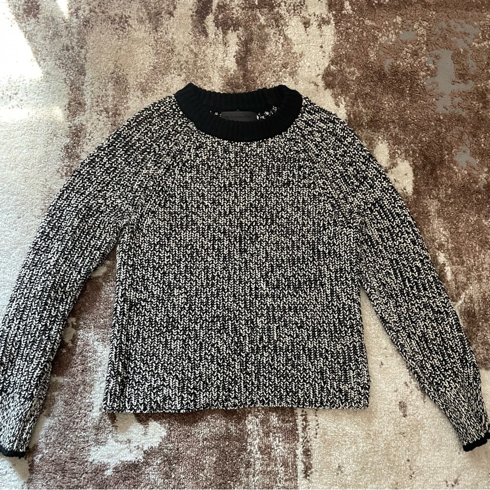 NWOT Black and White Rag and Bone Sweater